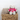 MiniFeet® RecycelHase® krämfärgad - rosa