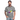 Kontrast-T-shirt herr - gråmelerad/svart