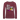 Långärmad premium-T-shirt dam - bordeauxmelerad