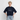 Kort T-shirt dam i återvunnen bomull från Stanley/Stella - marinblått