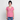 T-shirt dam med vintagetvätt - vintage rosa