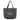 Shoppingväska med vintagetvätt - vintagesvart