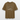 Ekologisk oversized premium-T-shirt unisex - nötbrun