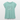 T-shirt med upprullade ärmar dam - mint 