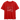 Ekologisk Premium-T-shirt oversize barn - röd