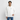 Kraftig oversize-luvtröja unisex med dragkedja - vit