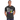 Kontrast-T-shirt herr - antracit/svart