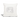 Soffkudde med stoppning 44 x 44 cm - naturvit