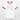 Kontrast-T-shirt dam - vit/fuchsia