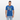 Slim Fit T-shirt herr - kungsblå