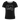 Kontrast-T-shirt dam - svart/vit