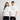 Kraftig oversize-T-shirt unisex - vit