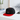 Snapbackkeps - svart/röd