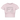 Croppad T-shirt - puderrosa