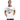 Kontrast-T-shirt herr - vit/svart
