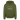 Kraftig oversize-luvtröja unisex - kaki