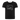 Ekologisk kontrast-T-shirt herr slim fit - svart/vit