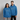 Oversize-luvtröja unisex från Stanley/Stella - mindful blå
