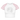 Kort ekologisk baseball-T-shirt dam - vit/rosa 