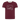 Ekologisk kontrast-T-shirt herr slim fit - vinröd/bruten vit