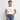 Croppad T-shirt - vit