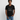Klassisk V-ringad T-shirt herr - svart