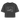 Premium-T-shirt dam med vid passform och tvättad effekt - svart syratvättad