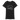 Gildan tung T-shirt dam - svart