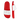Badtofflor herr - röd