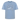 Premium-T-shirt unisex i oversize med tvättad effekt - blå syratvättad