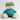 MiniFeet® groda Torge - atollblå