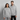 Oversize-luvtröja unisex från Stanley/Stella - gråmelerad