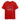 Ekologisk Premium-T-shirt oversize ungdom - röd