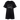 T-shirtklänning dam - svart