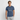 T-shirt herr - mörk denimblå