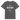 Ekologisk T-shirt barn - kolgrå