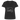 Ekologisk T-shirt med V-ringning dam - antracitmelerad