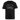 Kraftig oversize-T-shirt unisex - svart