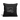 Soffkudde med stoppning 44 x 44 cm - svart