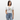 Croppad T-shirt - vit