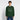 Ekologisk långärmad oversize-T-shirt unisex - flaskgrön