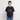 Ekologisk Premium-T-shirt oversize barn - marinblå