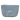 Vintagefodral med dragkedja 18 x 21 cm - vintage light blue