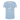 Kontrast-T-shirt herr - ljusblå/vit 