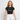 Croppad T-shirt - svart