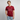 Andningsaktiv T-shirt herr - mörkröd