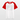 Baseboll-T-shirt barn - vit/röd