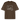 Kraftig ekologisk T-shirt unisex från Stanley/Stella - mörkbrun