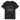 Tung bomulls-T-shirt barn - svart