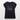 T-shirt med upprullade ärmar dam - marinblå